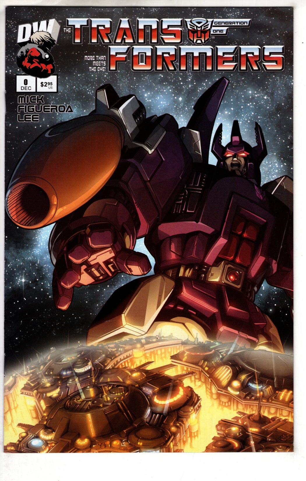 Dreamwave Comics Transformers: Generation 1 #0 Retailer Incentive 1:25 Variant [VF]