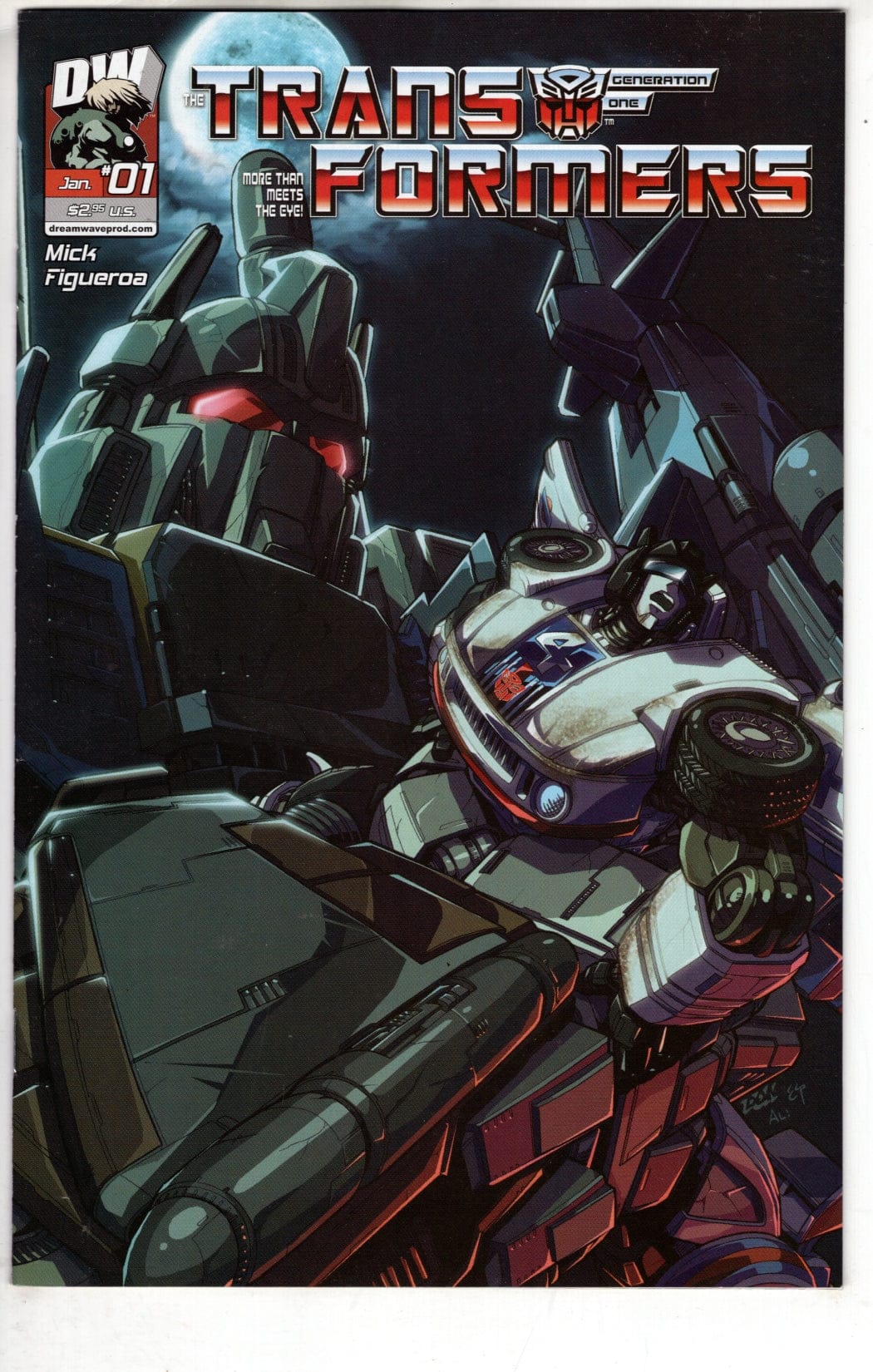 Dreamwave Comics Transformers: Generation 1 #1 CVR B [VF/NM]