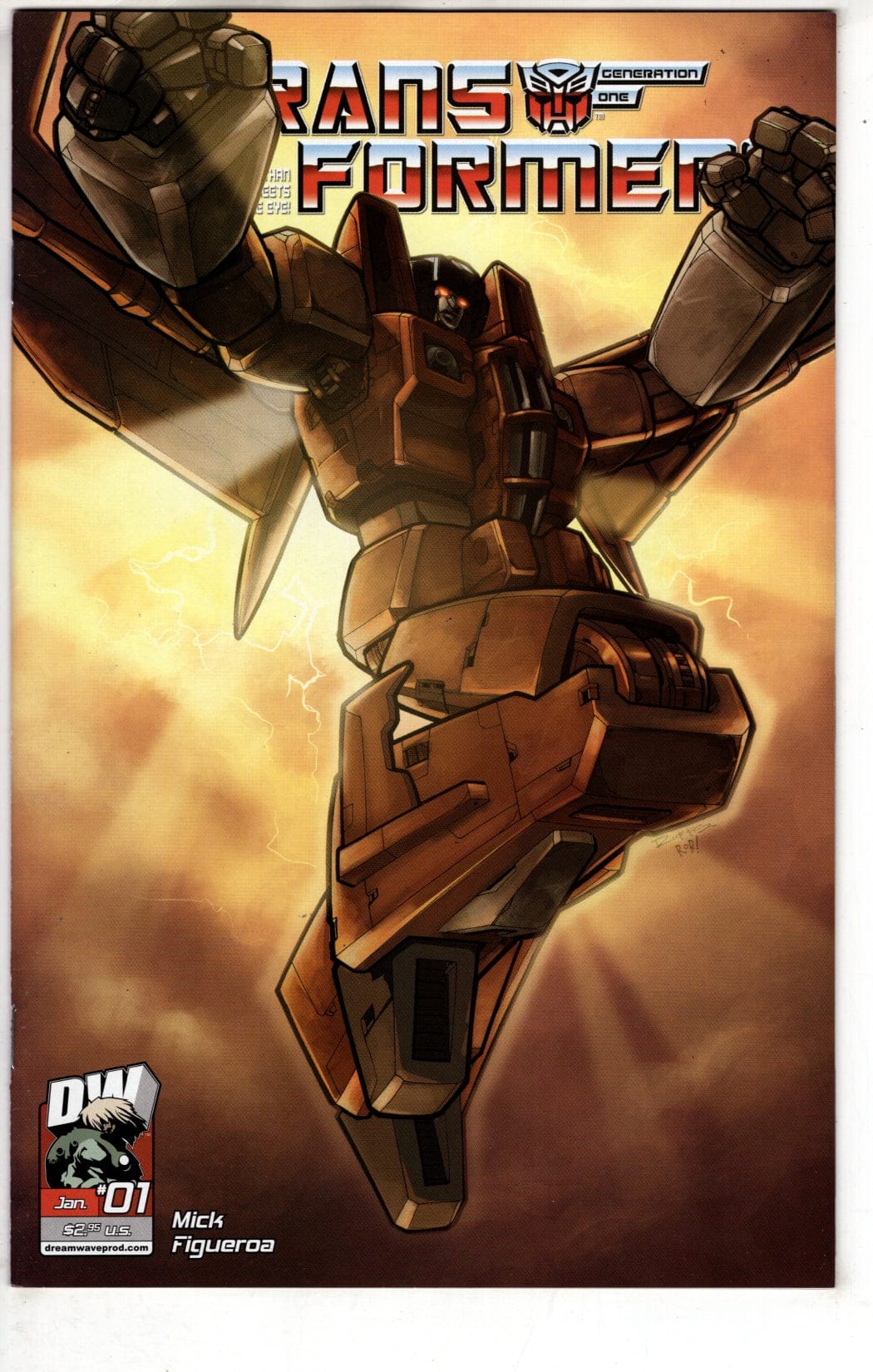 Dreamwave Comics Transformers: Generation 1 #1 Rob Ruffolo 1:25  [VF/NM]