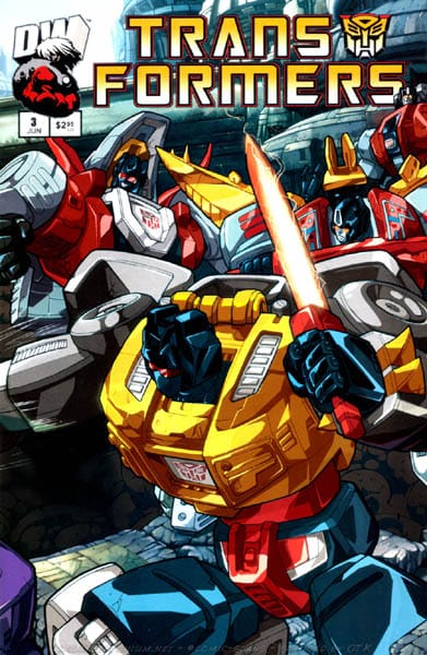 Dreamwave Comics Transformers: Generation 1 #3 CVR A [VF]