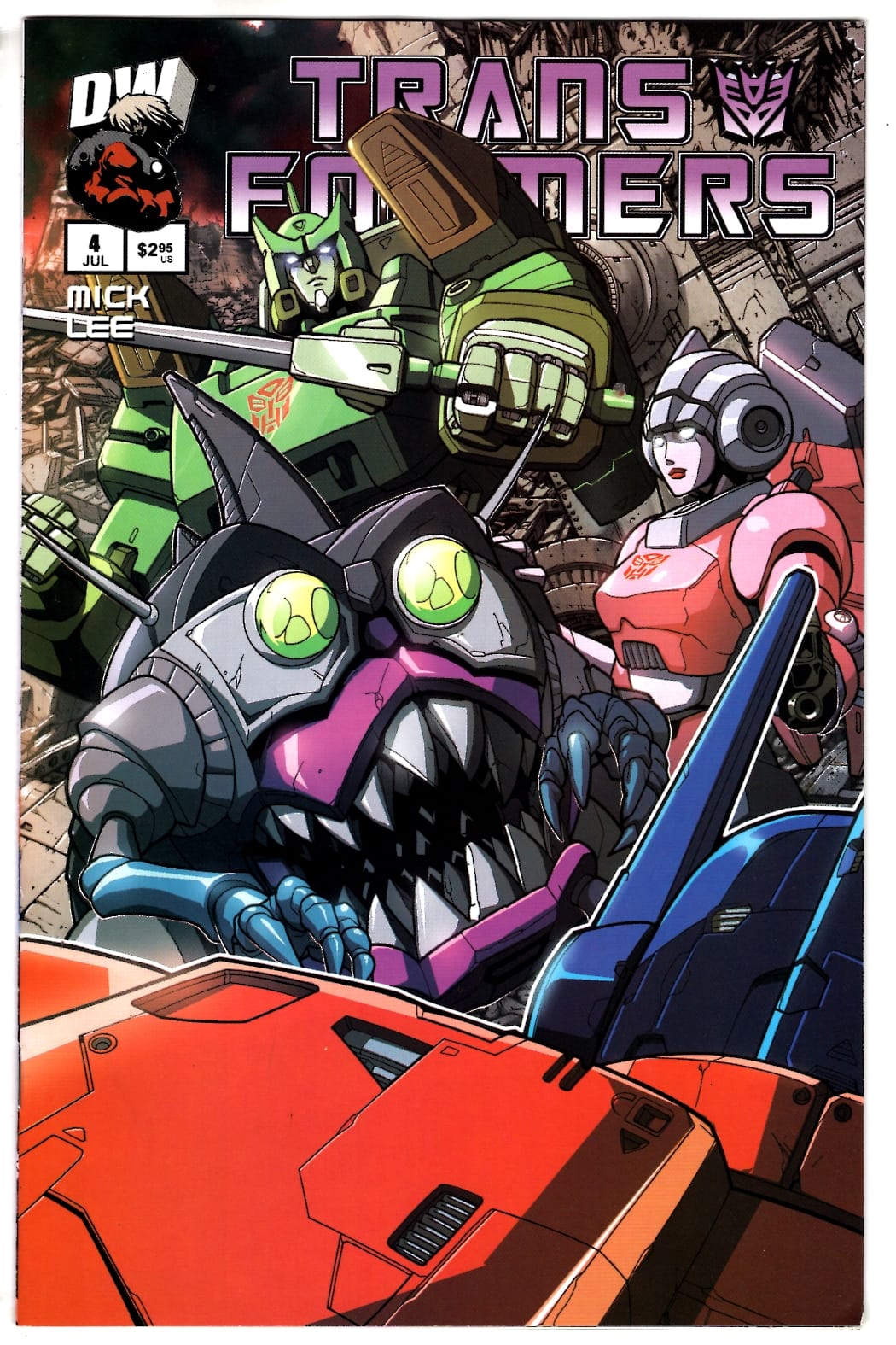 Dreamwave Comics Transformers: Generation 1 #4 CVR B [VF]