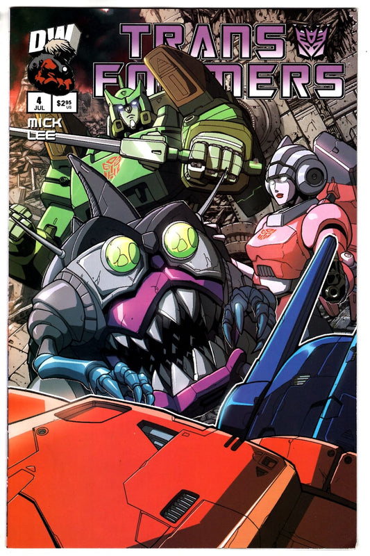 Dreamwave Comics Transformers: Generation 1 #4 CVR B [VF]