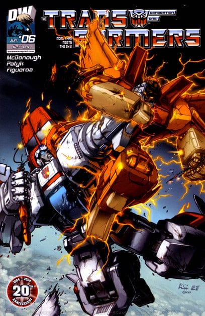Dreamwave Comics Transformers: Generation 1 #6 [VF/NM]