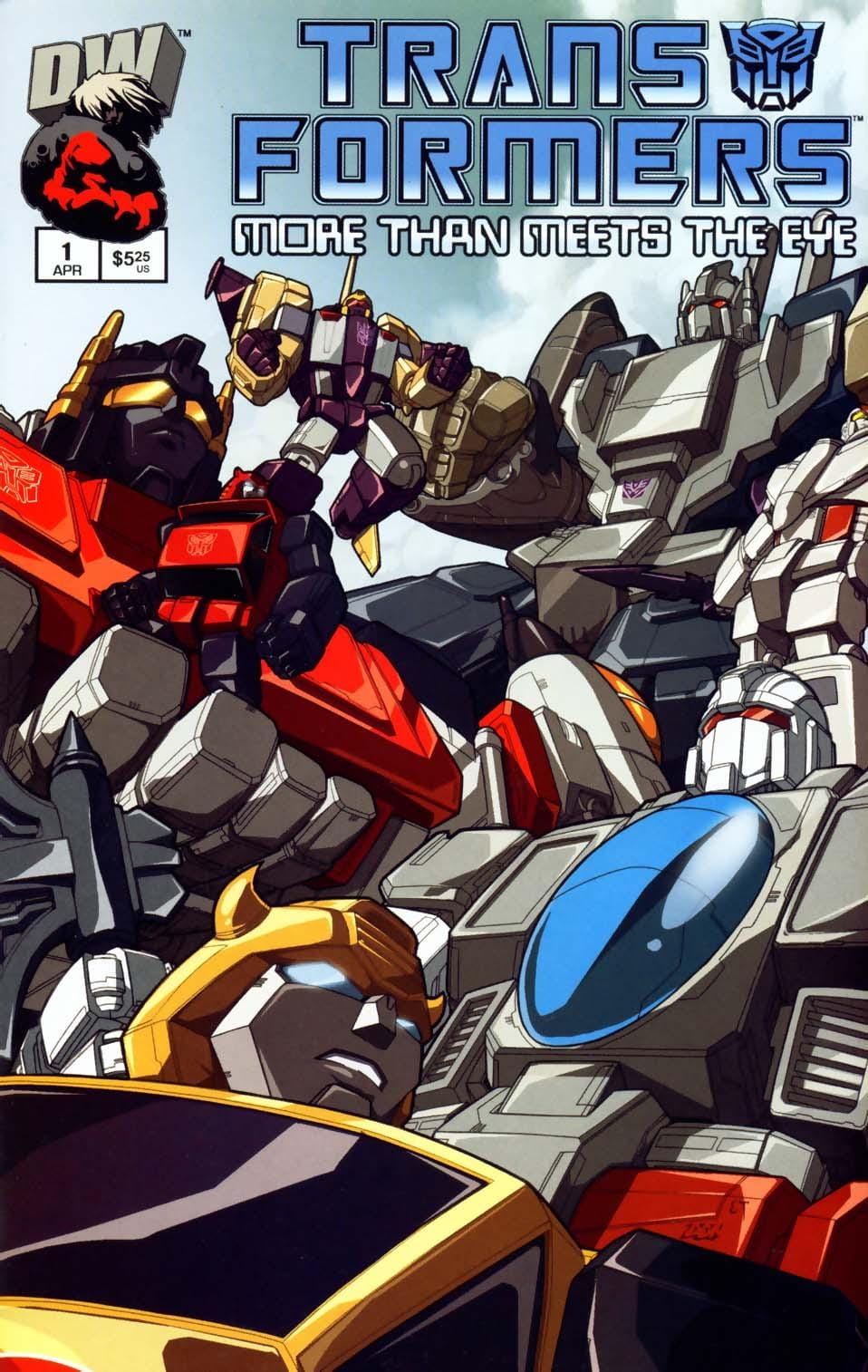 Dreamwave Comics Transformers: More than Meets the Eye #1 [VF]