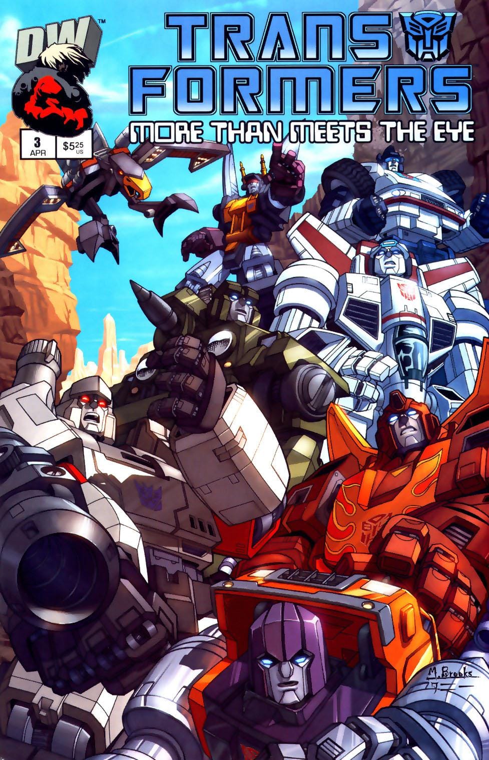 Dreamwave Comics Transformers: More than Meets the Eye #3 [VF]