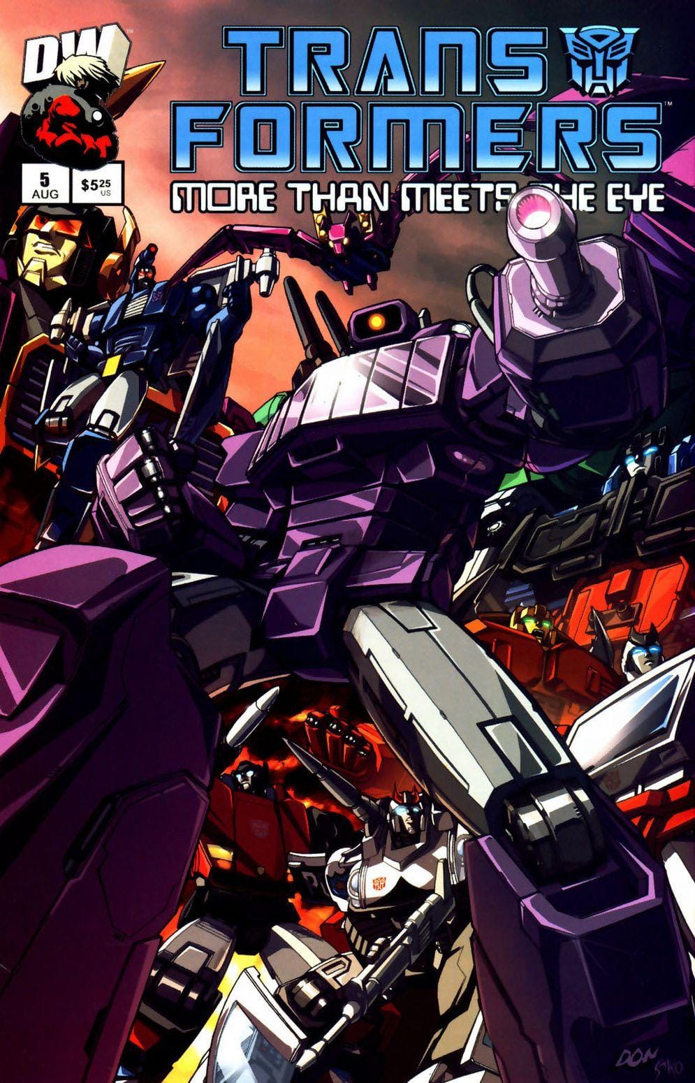 Dreamwave Comics Transformers: More than Meets the Eye #5 [VF]