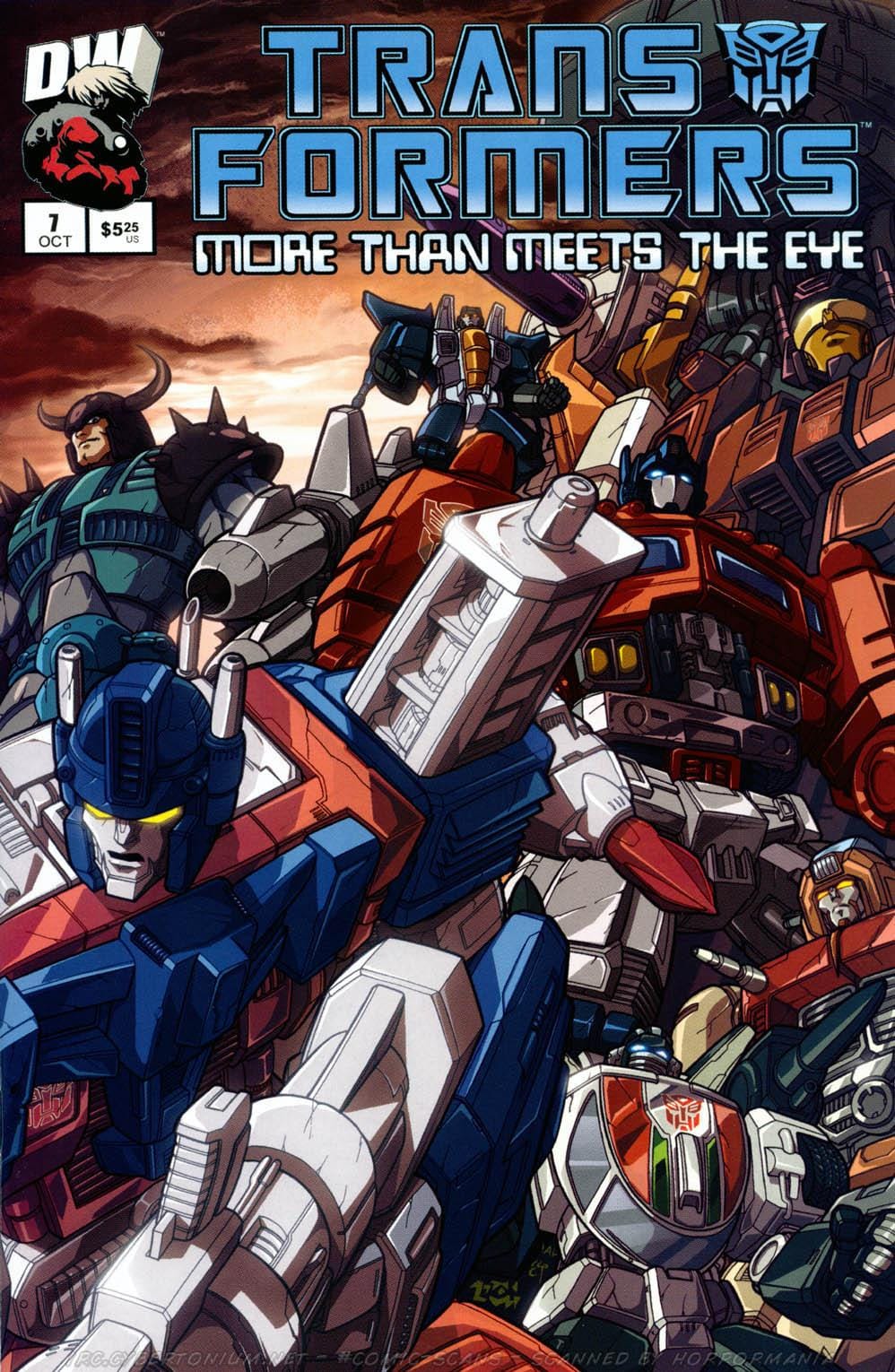 Dreamwave Comics Transformers: More than Meets the Eye #7 [VF]