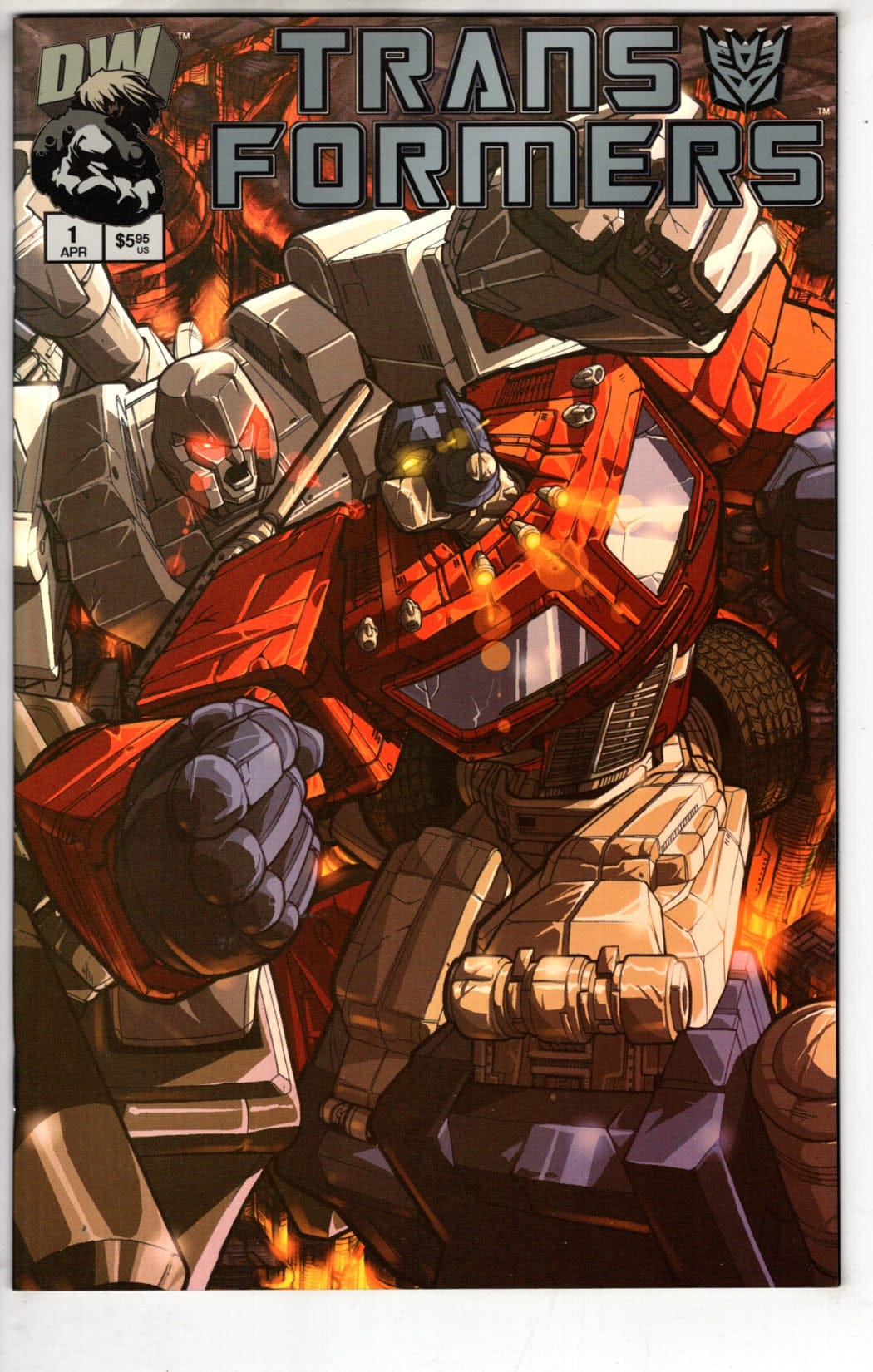 Dreamwave Productions Comics Transformers: Generation 1 #1  CVR C holofoil cover [VF/NM]