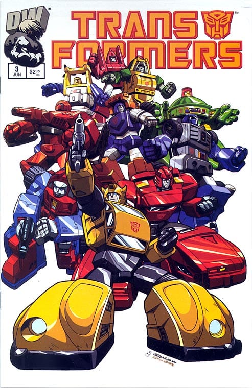 Dreamwave Productions Comics Transformers: Generation 1 #3  CVR A [VF]