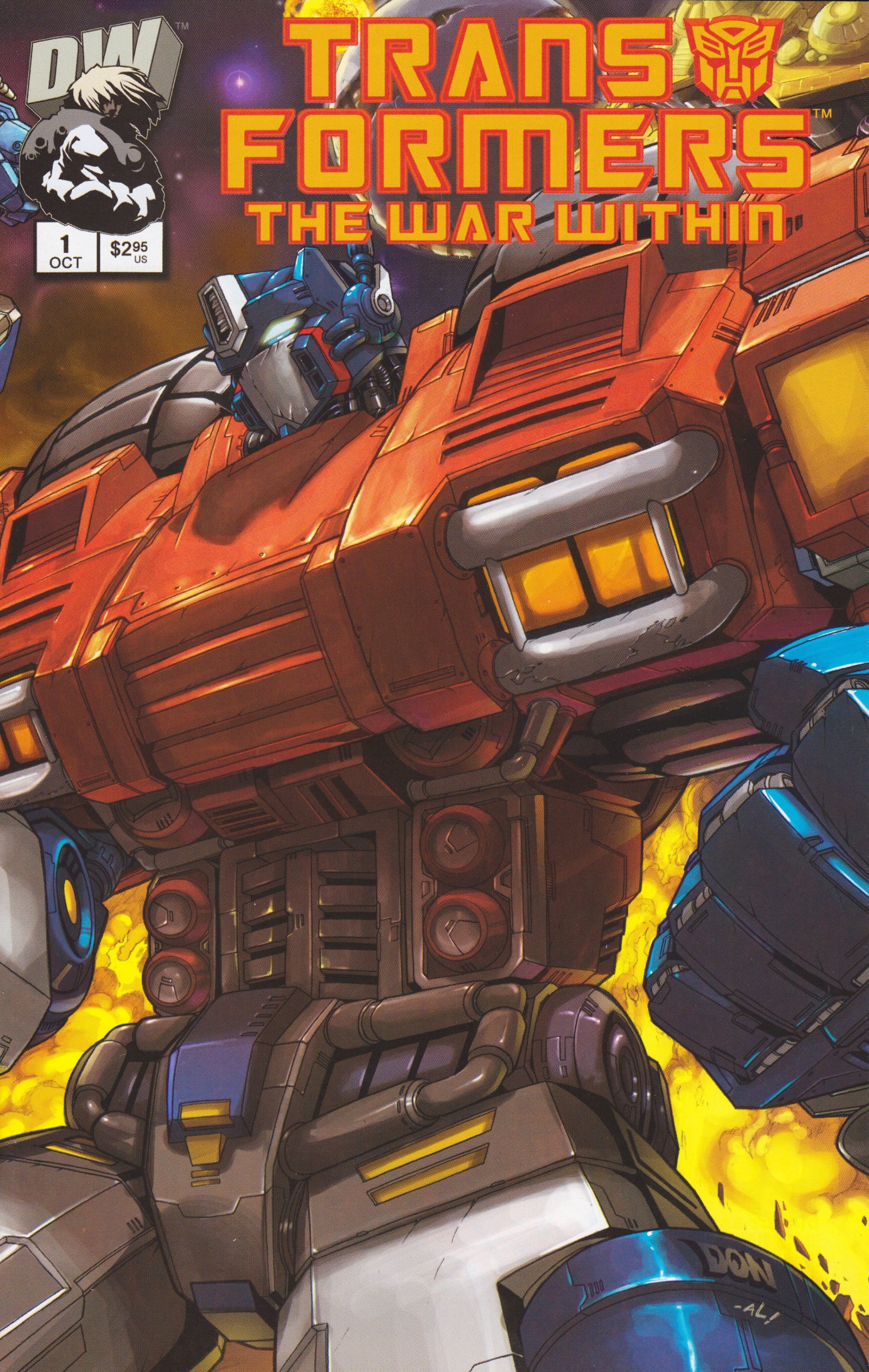 Dreamwave Productions Comics Transformers: The War Within #1 [VF]