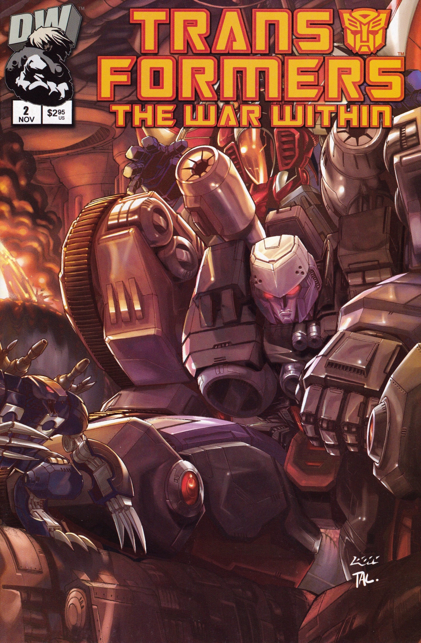 Dreamwave Productions Comics Transformers: The War Within #2 [VF]