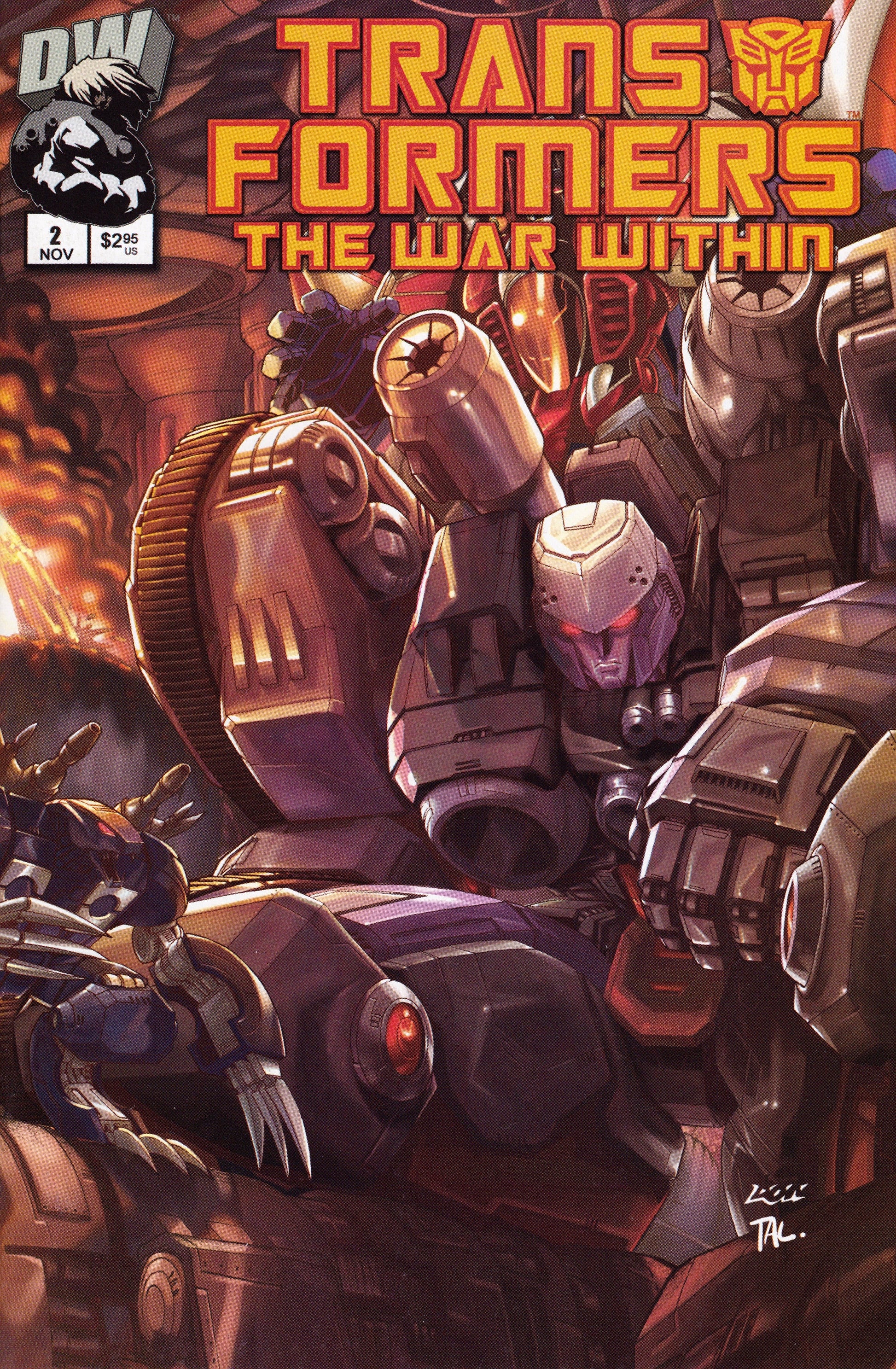 Dreamwave Productions Comics Transformers: The War Within #2 [VF]