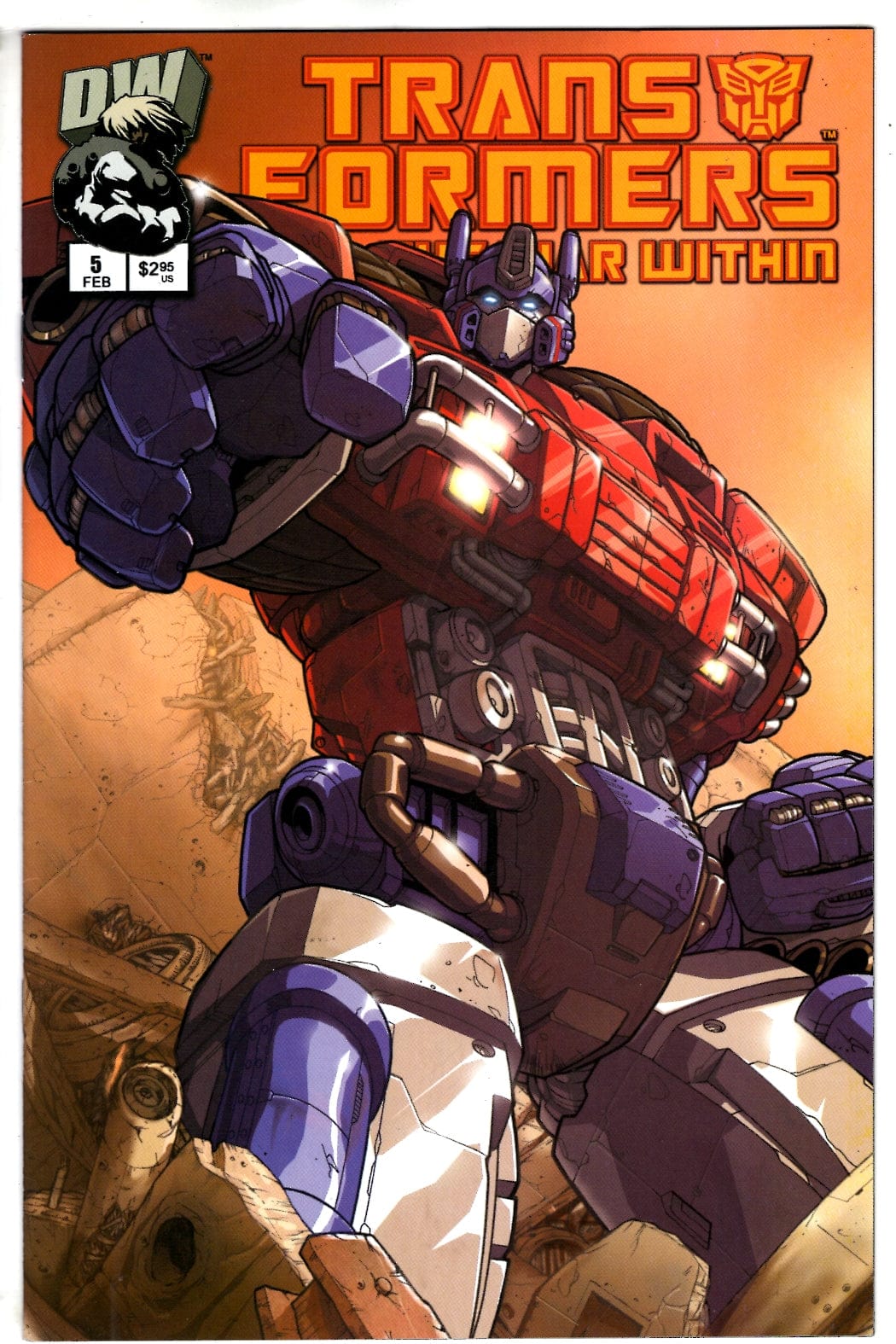 Dreamwave Productions Comics Transformers: The War Within #5 CVR B  [VF]
