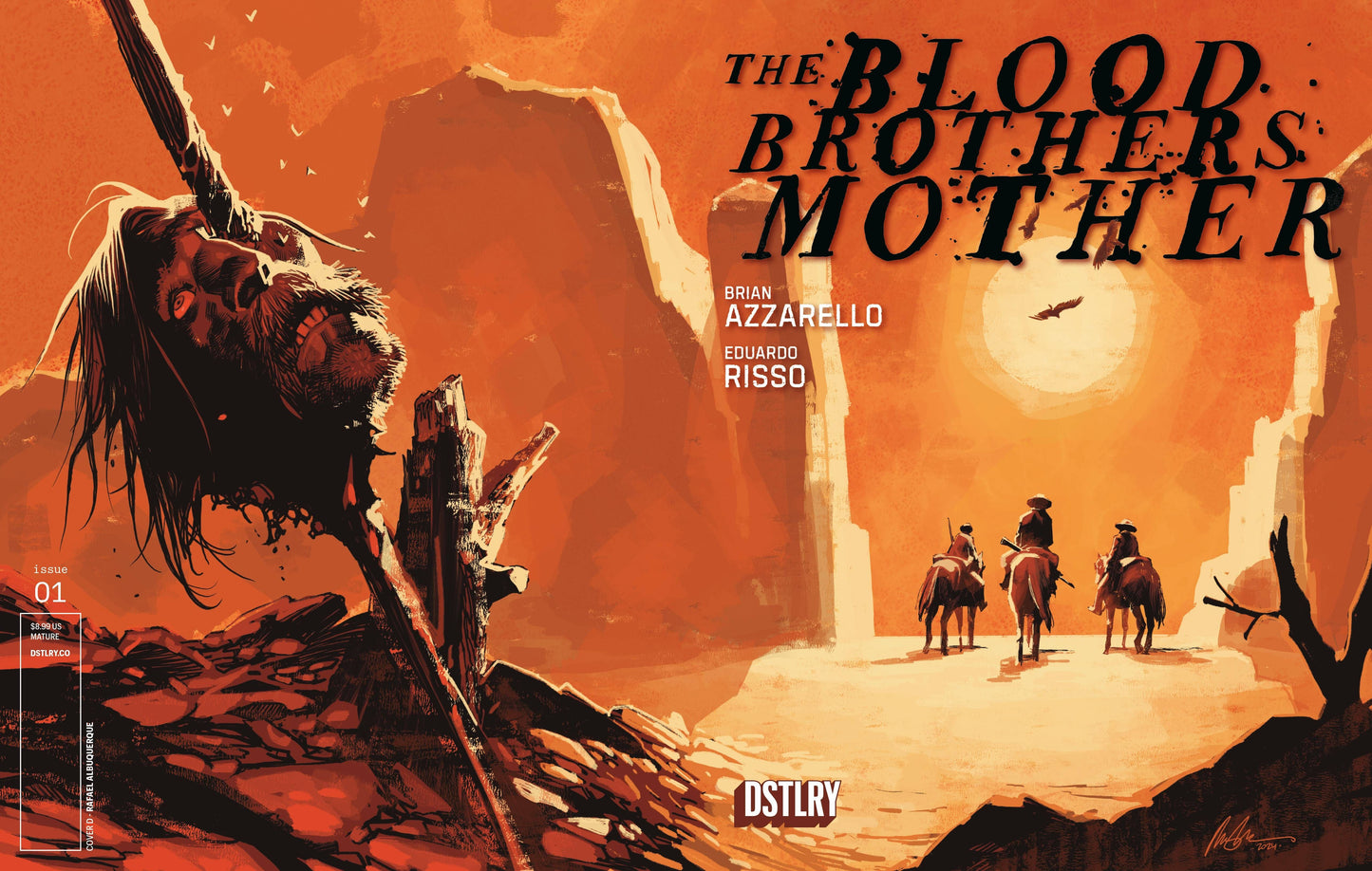 DSTLRY MEDIA INC COMIC BOOK Blood Brothers Mother #1 (Of 3) Cover C 1 in 10 Rafael Albuquerque Variant (Mature)