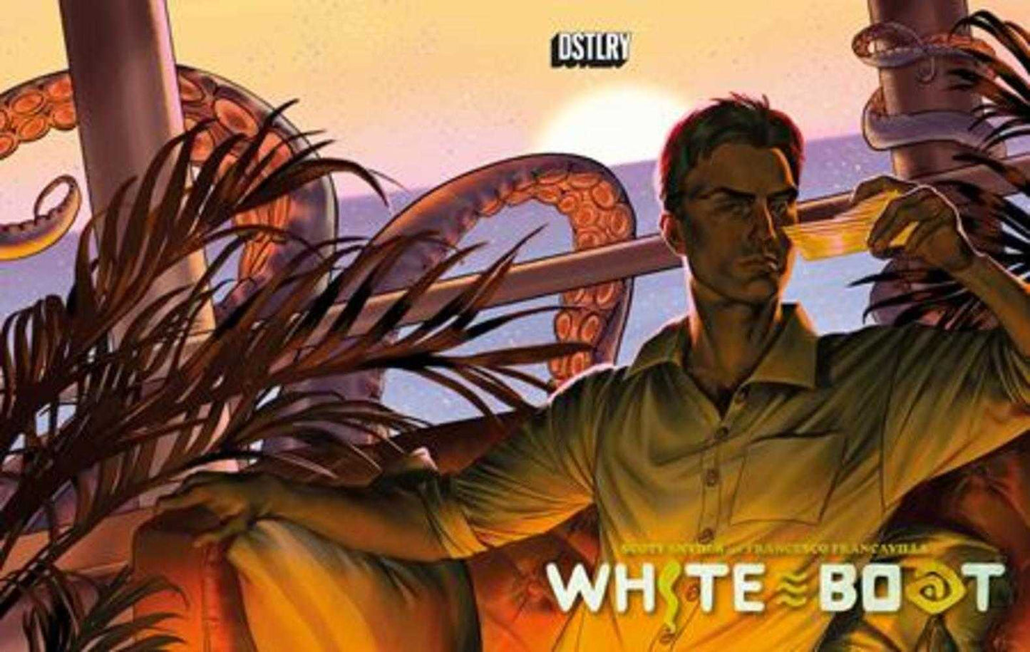 DSTLRY MEDIA INC COMIC BOOK White Boat #1 (Of 3) Cover D 1 in 25 Keyla Valerio Variant (Mature)
