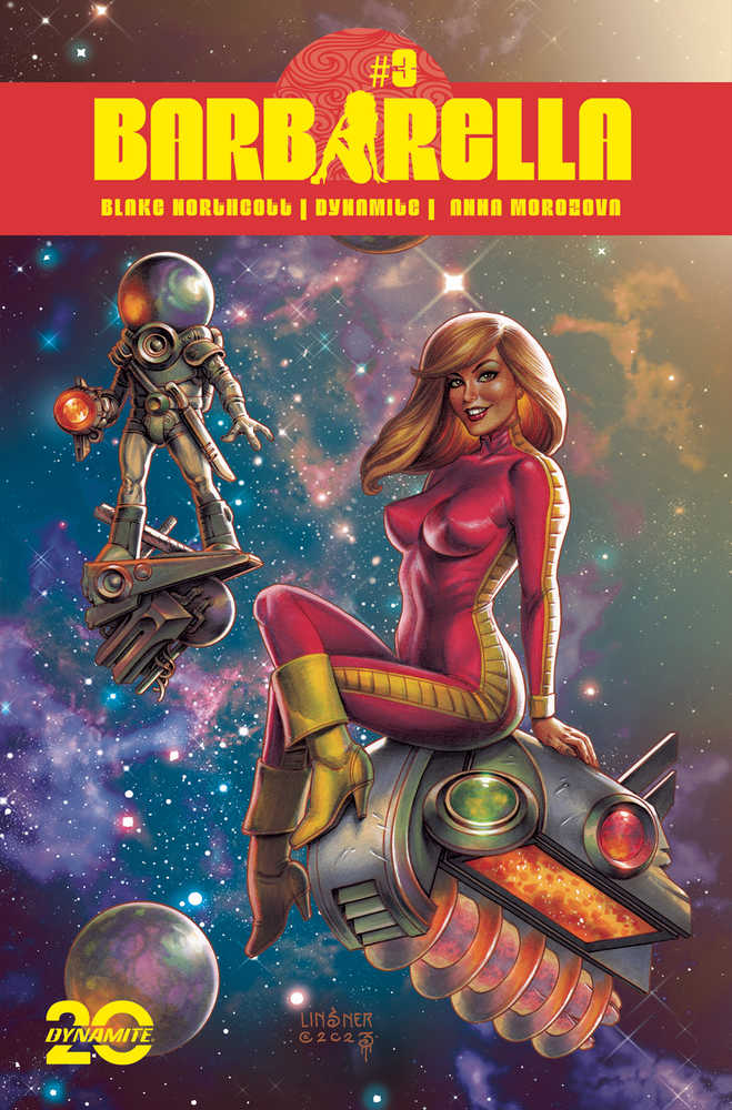DYNAMITE COMIC BOOK Barbarella #3 Cover A Linsner