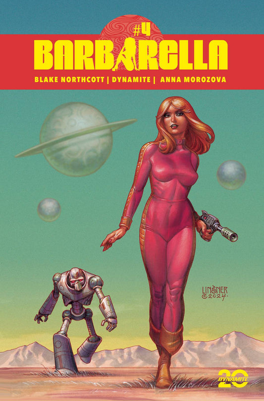 DYNAMITE COMIC BOOK BARBARELLA #4 CVR A LINSNER