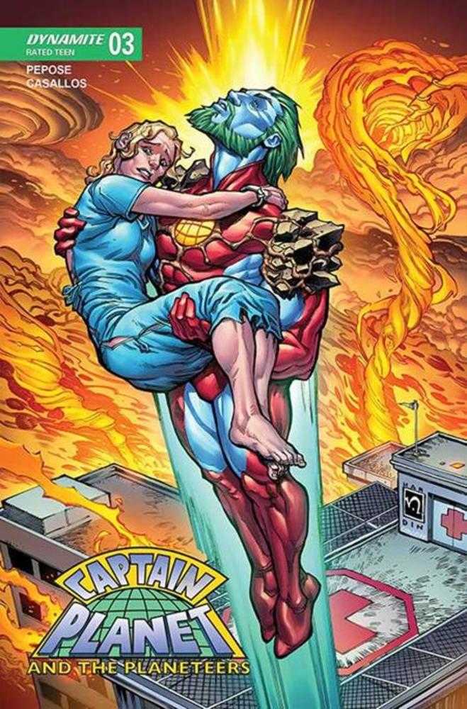 DYNAMITE COMIC BOOK Captain Planet #3 Cover A Chad Hardin