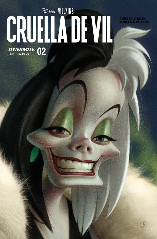 DYNAMITE COMIC BOOK DISNEY VILLAINS CRUELLA DE VIL #2 CVR A MIDDLETON (DAMAGED COPY)