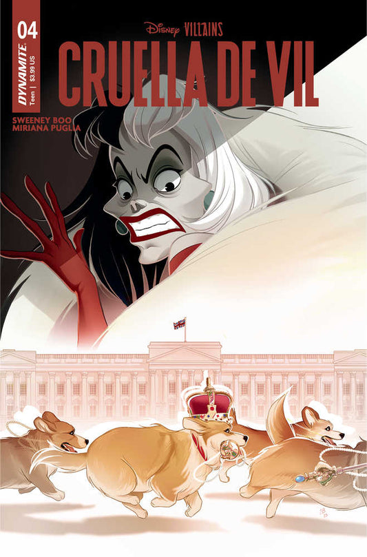 DYNAMITE COMIC BOOK Disney Villains Cruella De Vil #4 Cover A Boo