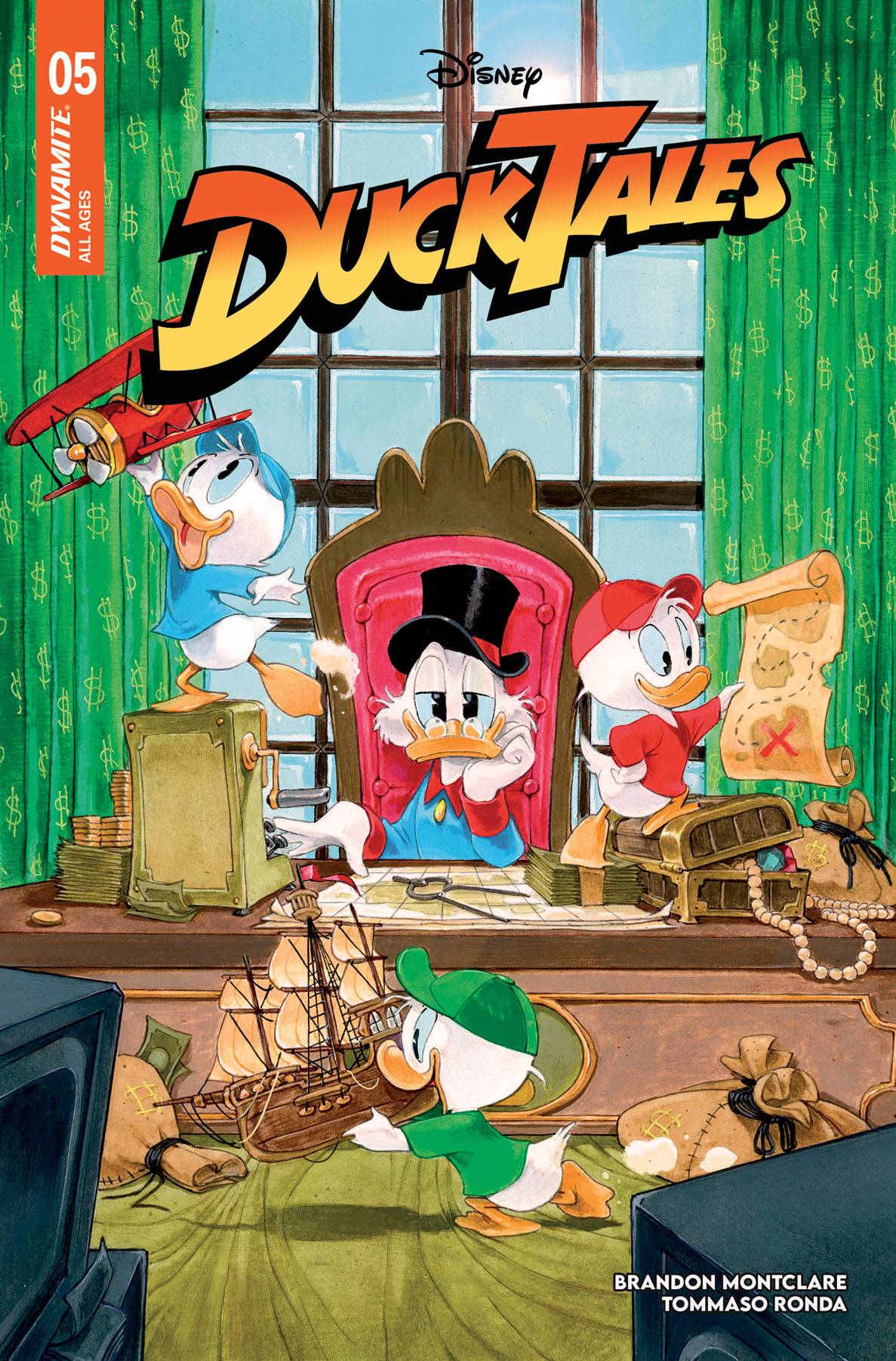 DYNAMITE COMIC BOOK DUCKTALES #5 CVR A IVAN BIGARELLA