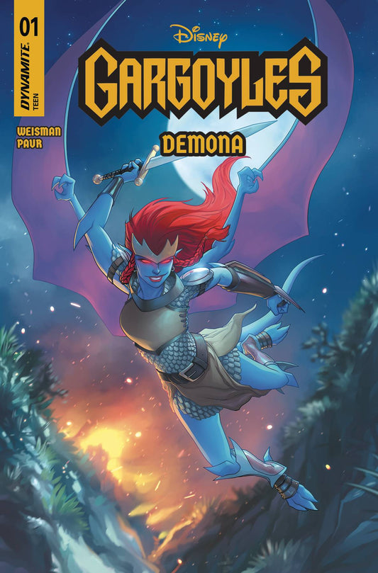 DYNAMITE COMIC BOOK GARGOYLES DEMONA #1 CVR A MEGHAN HETRICK