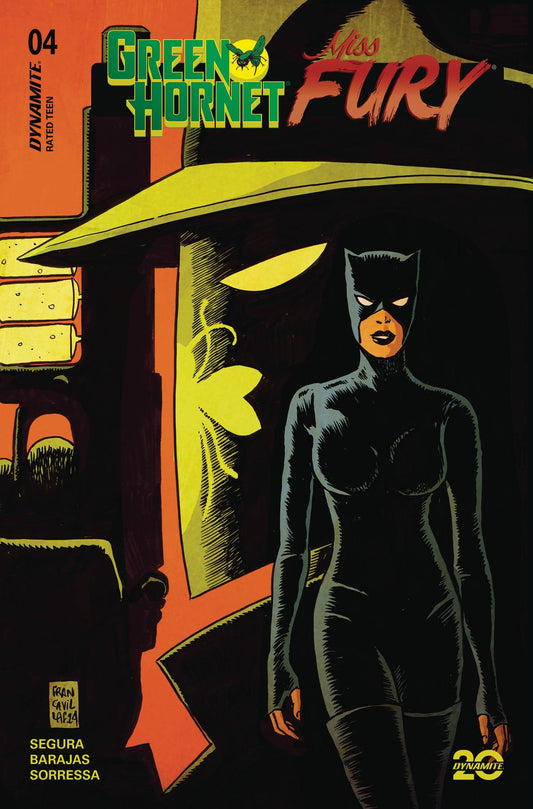 DYNAMITE COMIC BOOK GREEN HORNET MISS FURY #4 CVR A FRANCAVILLA