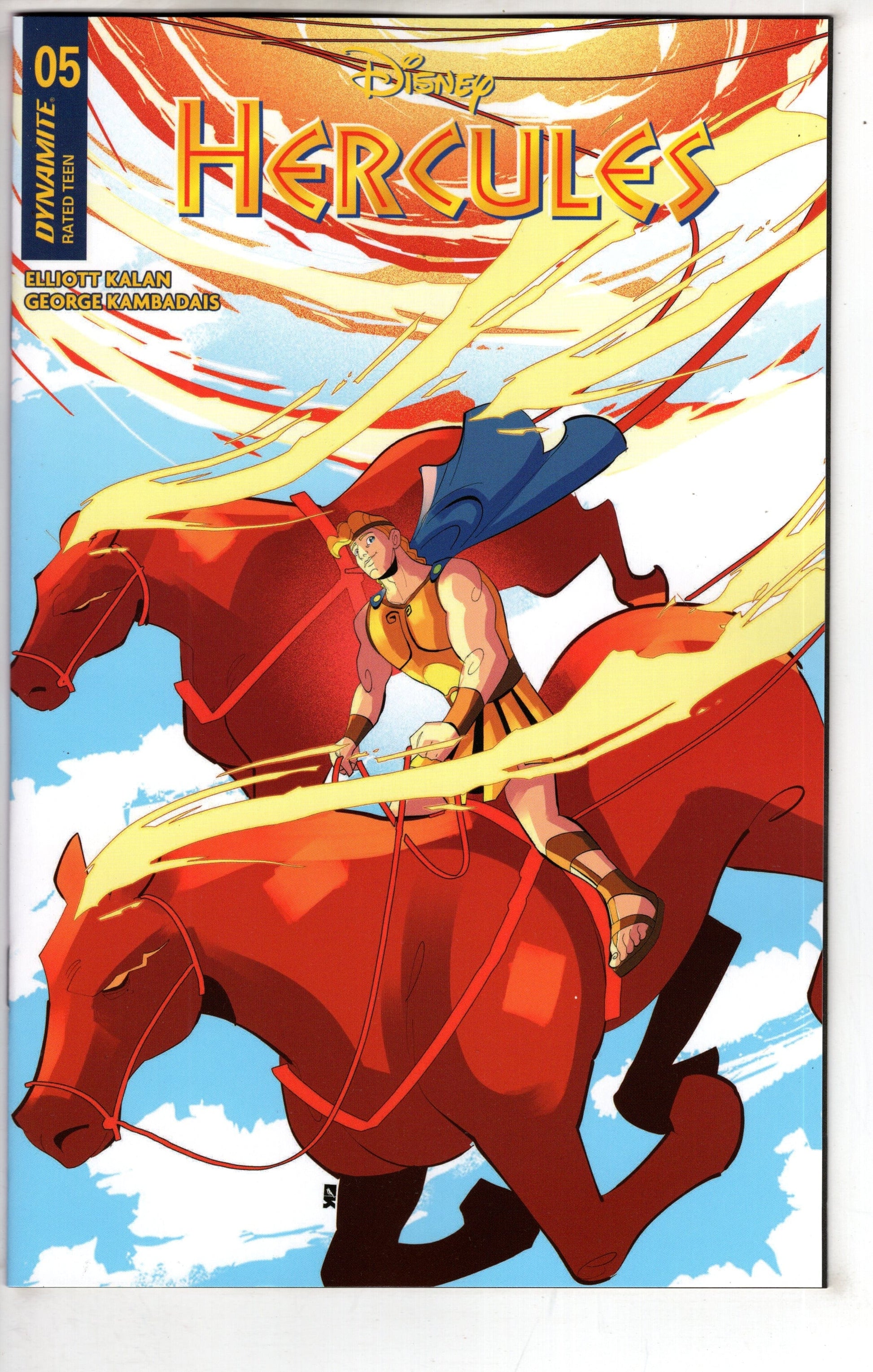 DYNAMITE COMIC BOOK Hercules #5 Cover A Kambadais