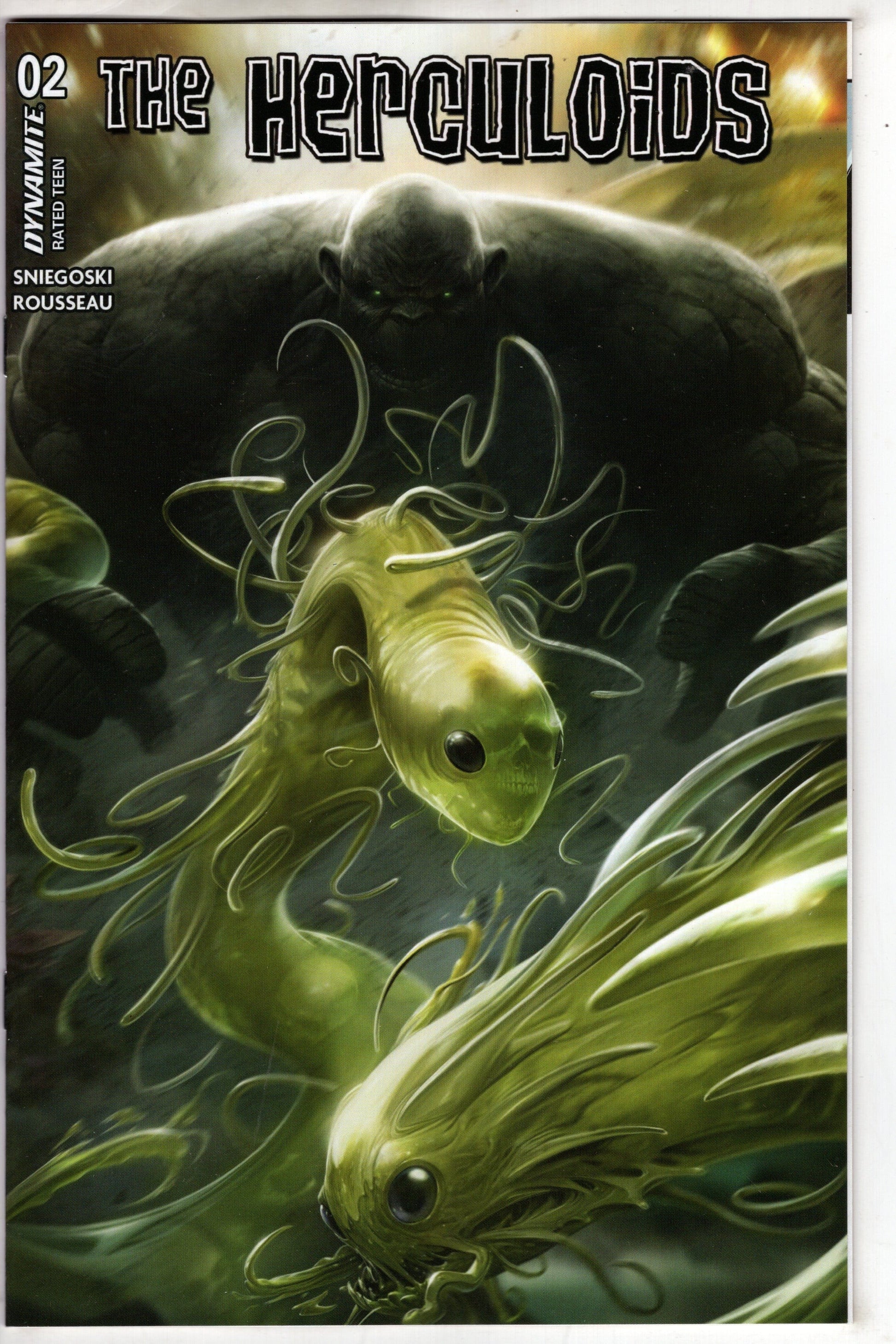 DYNAMITE COMIC BOOK Herculoids #2 Cover A Mattina