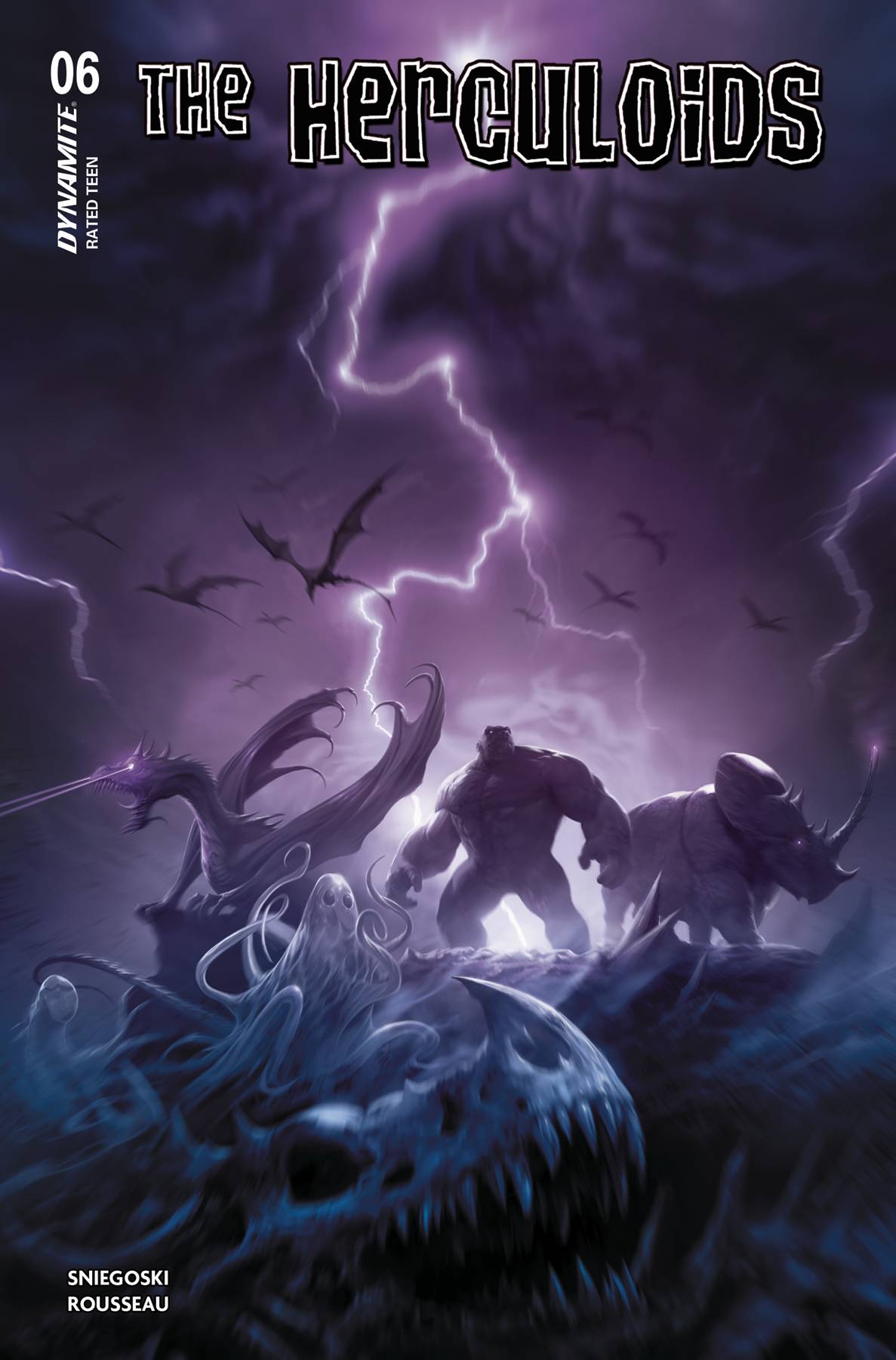 DYNAMITE COMIC BOOK HERCULOIDS #6 CVR A MATTINA