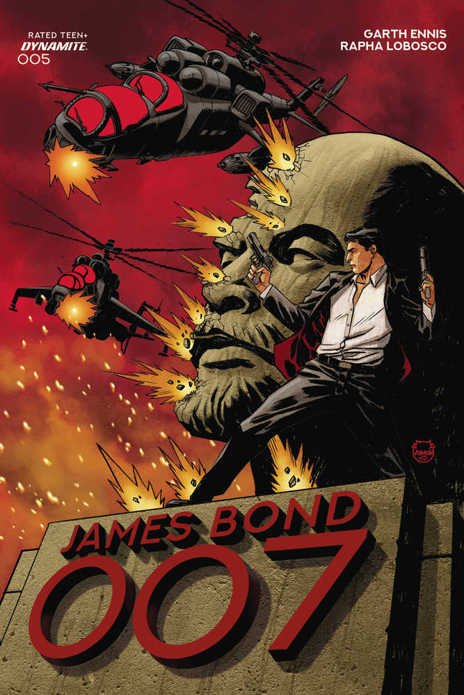 DYNAMITE COMIC BOOK James Bond 007 (2024) #5 Cover A Johnson