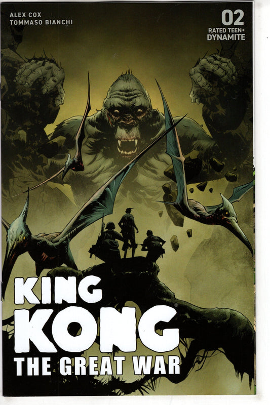 DYNAMITE COMIC BOOK Kong Great War #2 Cover A Lee