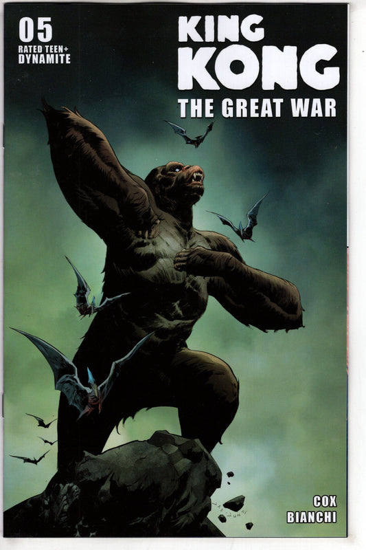 DYNAMITE COMIC BOOK Kong Great War #5 Cover A Lee