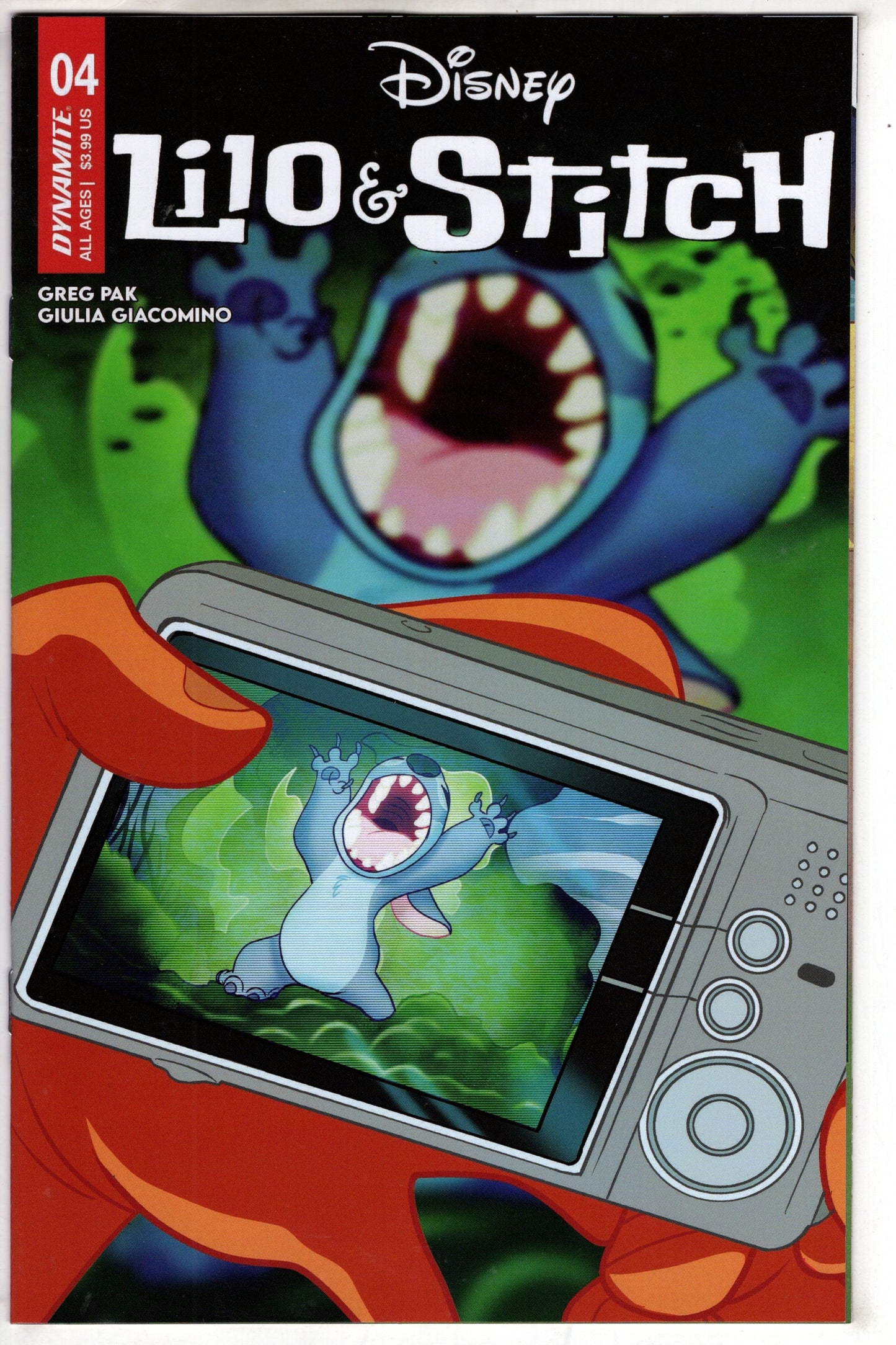 DYNAMITE COMIC BOOK Lilo & Stitch #4 Cover B Forstner