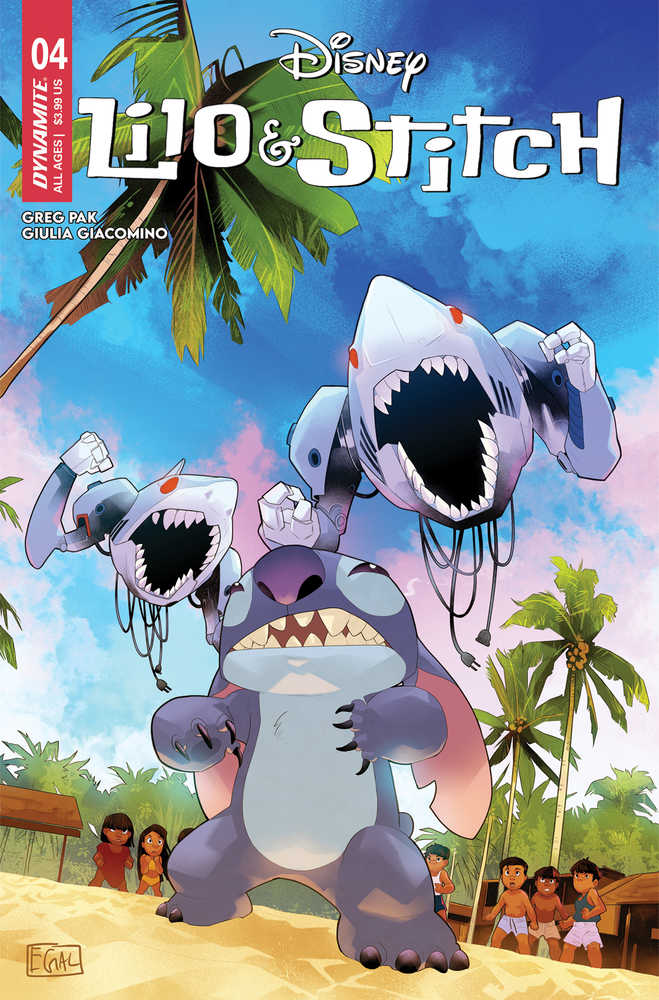 DYNAMITE COMIC BOOK Lilo & Stitch #4 Cover C Galmon