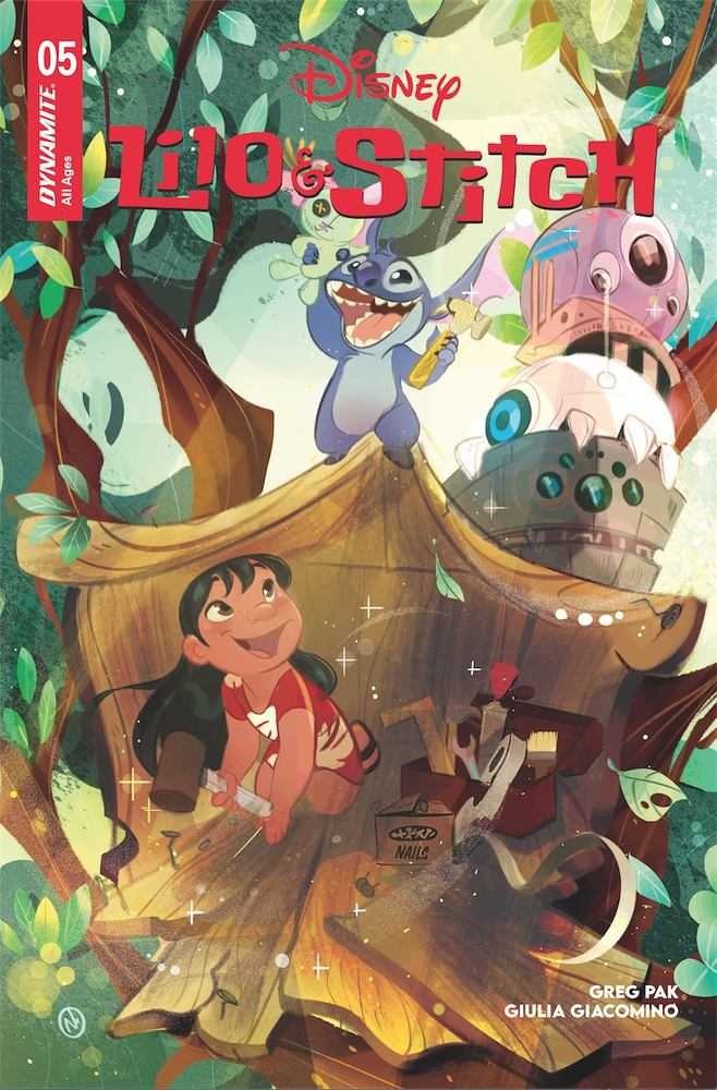 DYNAMITE COMIC BOOK Lilo & Stitch #5 Cover A Baldari
