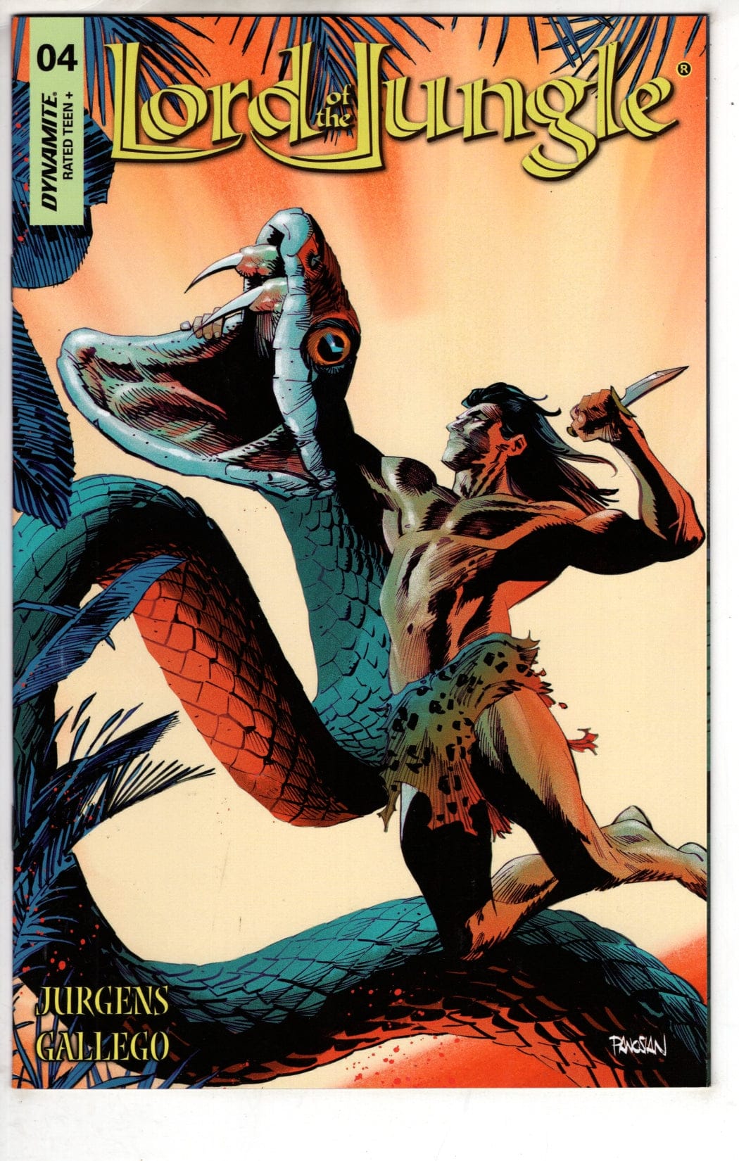 DYNAMITE COMIC BOOK LORD OF THE JUNGLE #4 CVR B PANOSIAN (VF/NM)