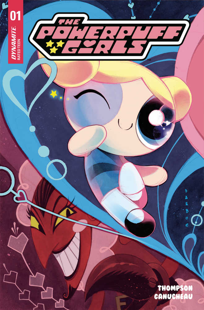 DYNAMITE COMIC BOOK Powerpuff Girls #1 Cover C Darboe (VF/NM)