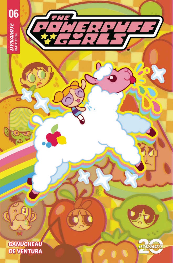 DYNAMITE COMIC BOOK Powerpuff Girls #6 Cover A Ganucheau Comic Book