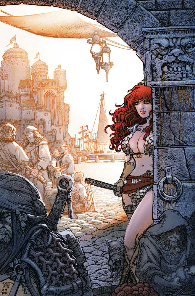 DYNAMITE COMIC BOOK Red Sonja Death And The Devil #3 Cover J 25 Copy Variant Edition Moritat