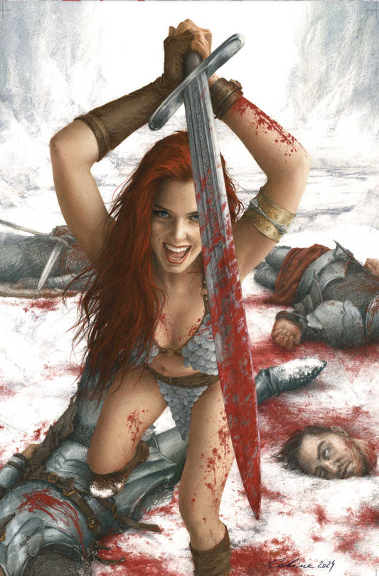 DYNAMITE COMIC BOOK Red Sonja Death And The Devil #3 Cover K 30 Copy Variant Edition Celina V