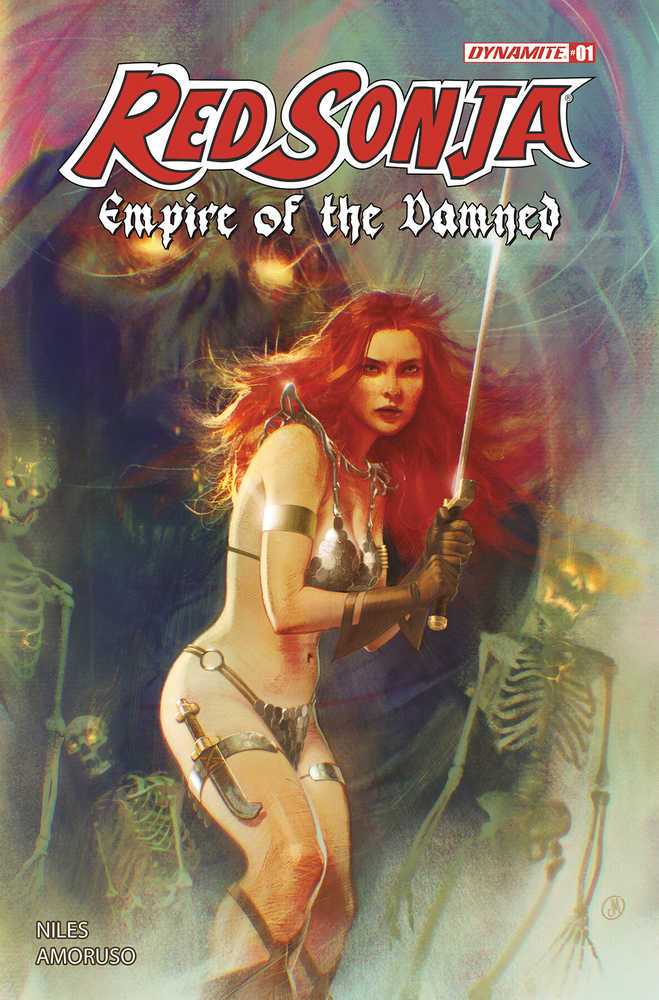 DYNAMITE COMIC BOOK Red Sonja Empire Damned #1 Cover A Middleton