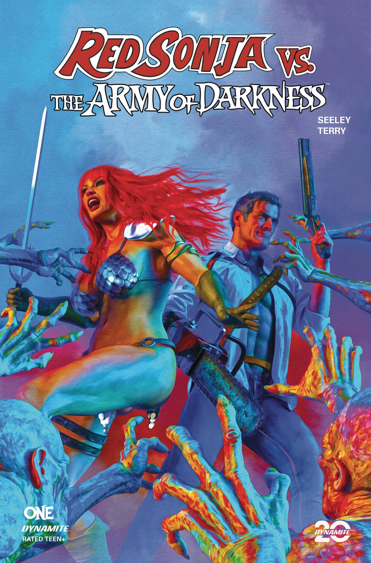 DYNAMITE COMIC BOOK RED SONJA VS AOD #1 CVR C SPEARS