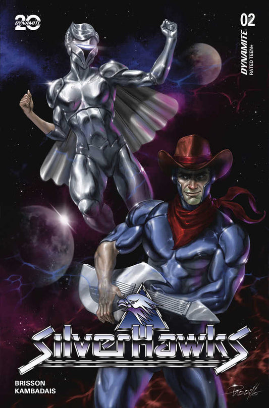 DYNAMITE COMIC BOOK Silverhawks #2 Cover A Parrillo