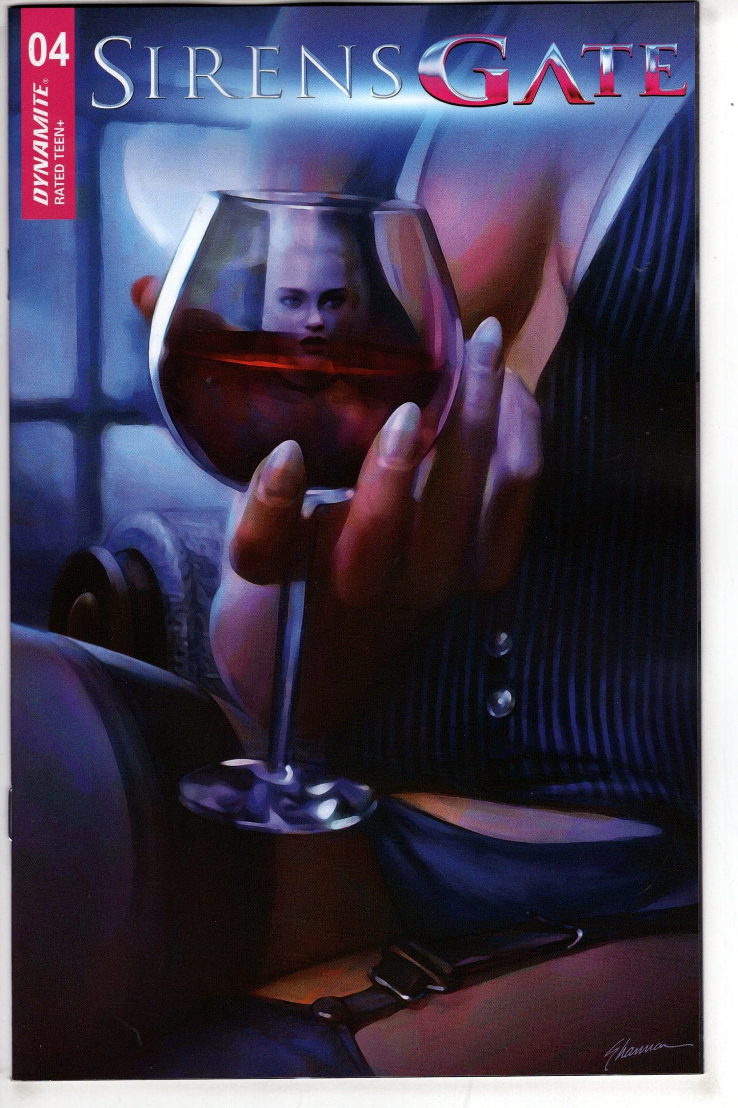 DYNAMITE COMIC BOOK Sirens Gate #4 Cover A Maer