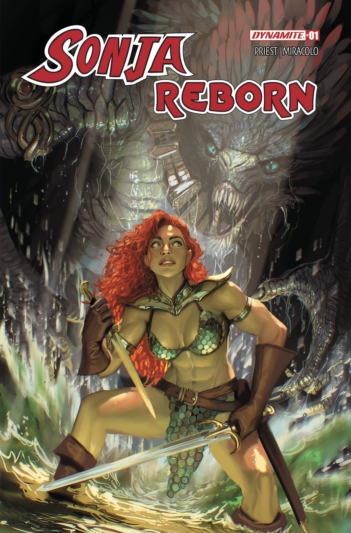 DYNAMITE COMIC BOOK SONJA REBORN #1 CVR A SEJIC