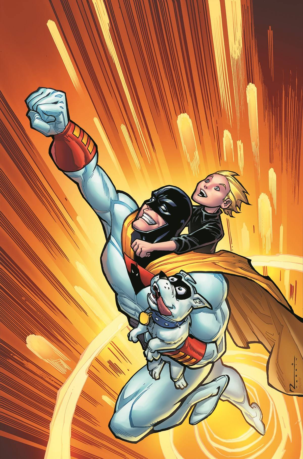 DYNAMITE COMIC BOOK SPACE GHOST JONNY QUEST SPACE QUEST #3 CVR I INC 1:10 CHAD HARDIN VIRGIN VAR