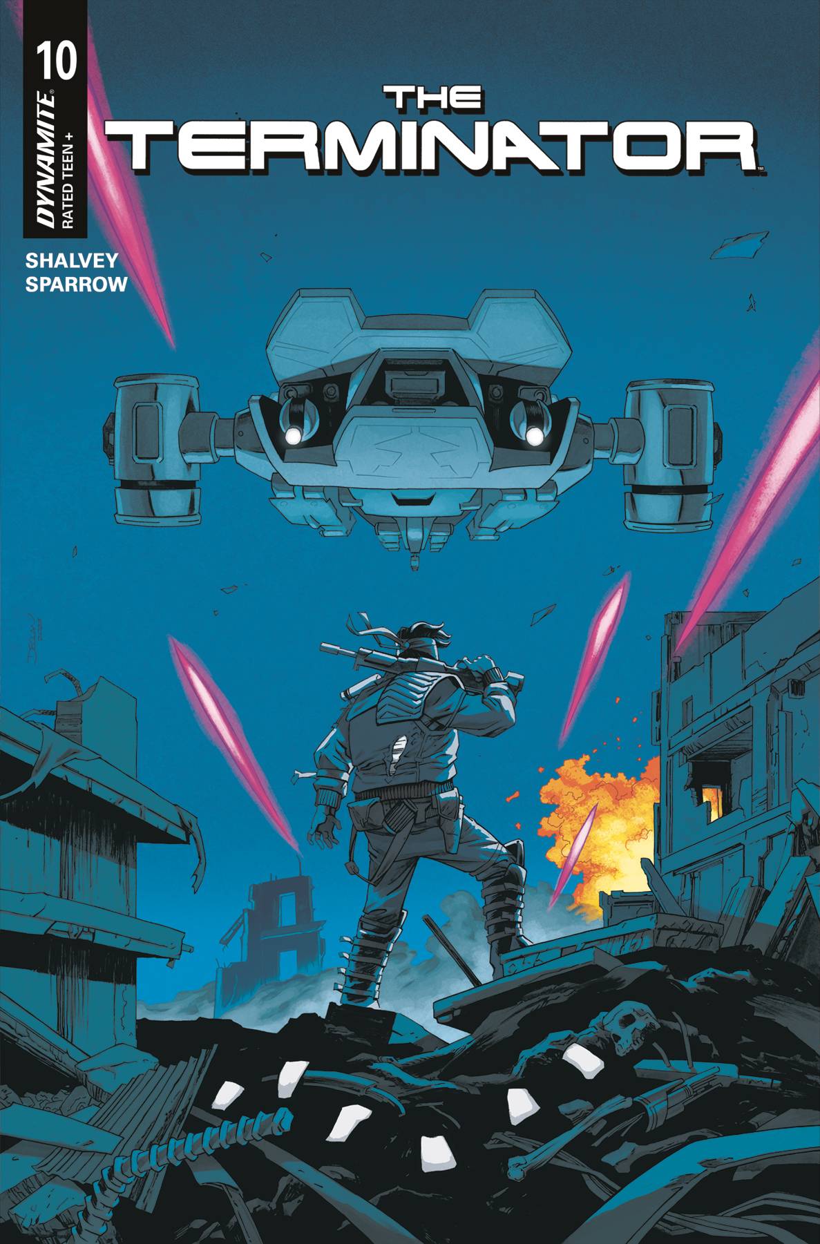 DYNAMITE COMIC BOOK TERMINATOR #10 CVR A SHALVEY