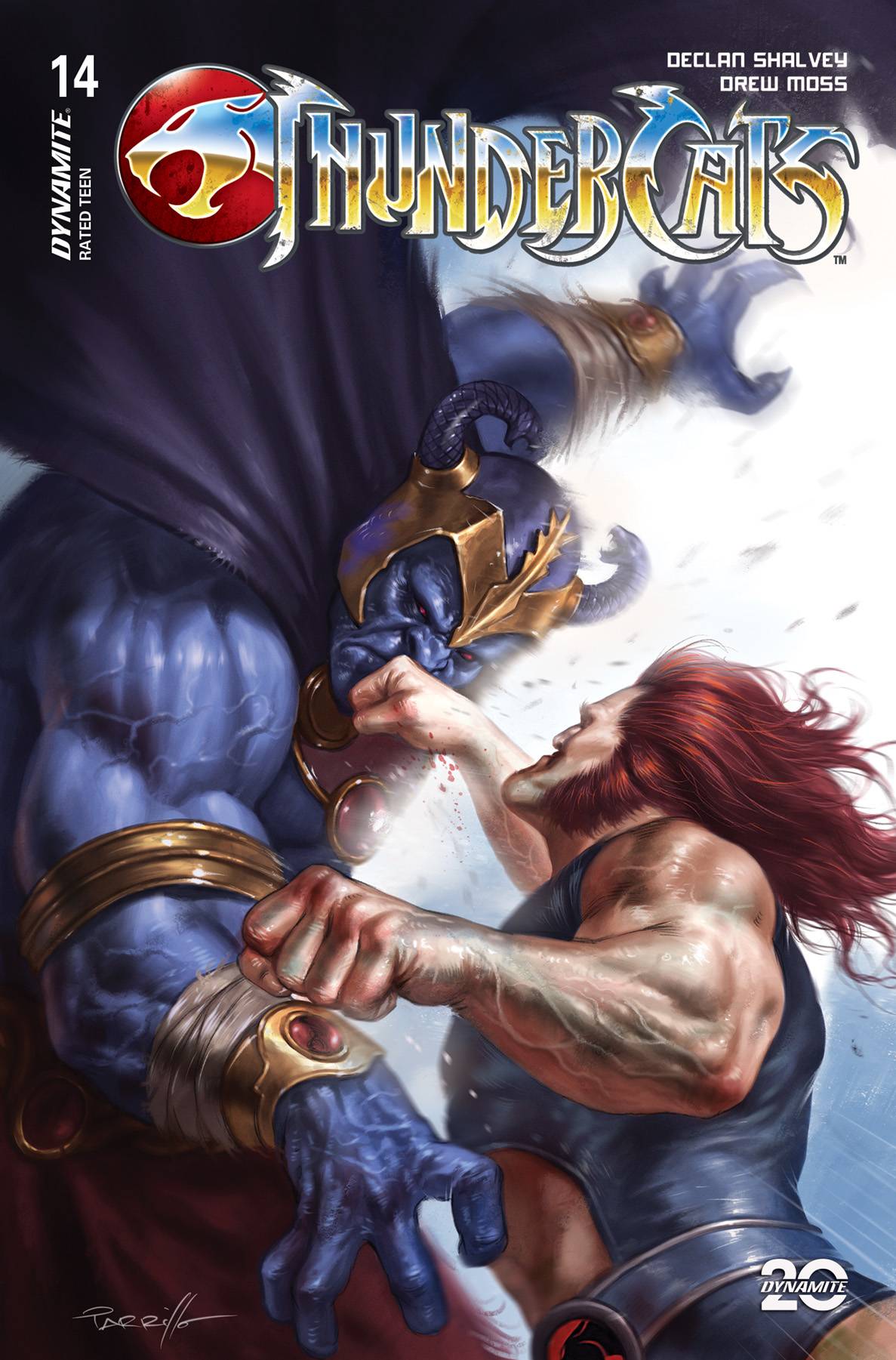 DYNAMITE COMIC BOOK THUNDERCATS #14 CVR A PARRILLO