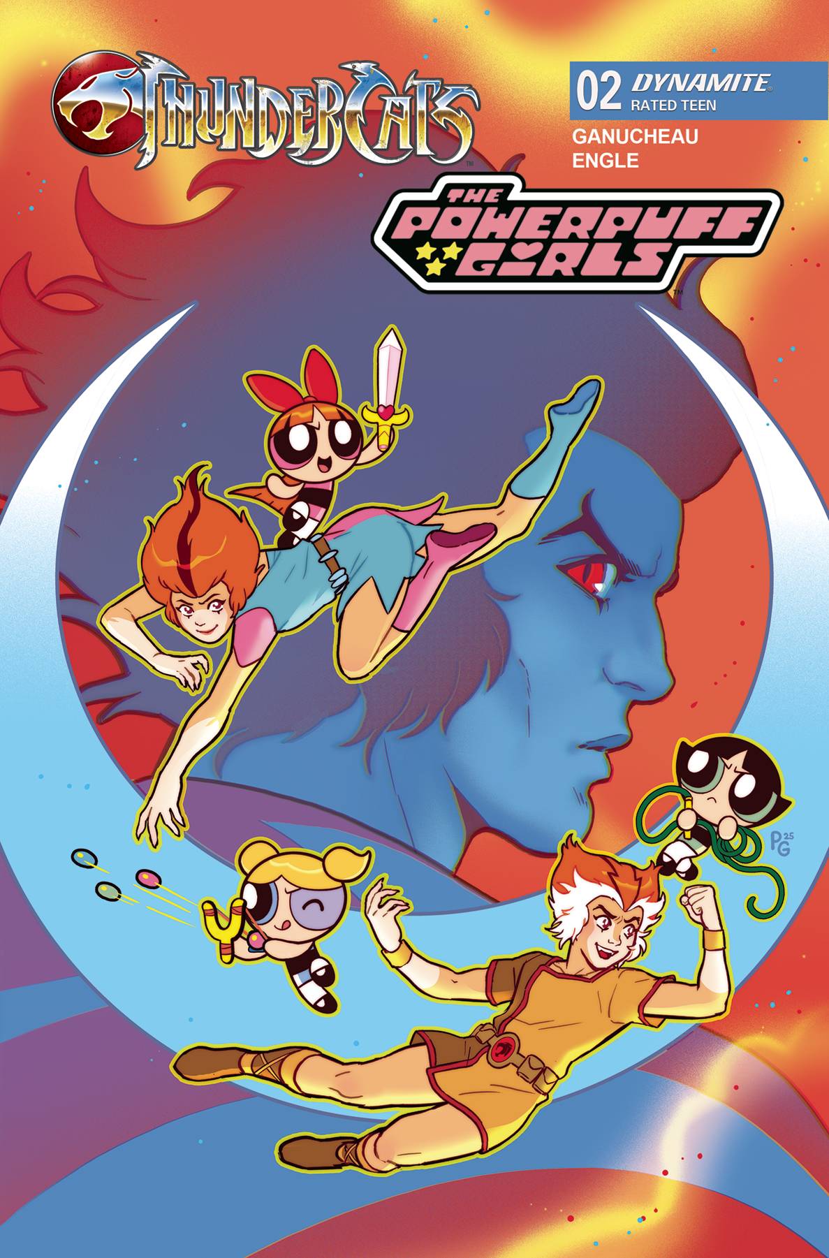 DYNAMITE COMIC BOOK THUNDERCATS POWERPUFF GIRLS #2 CVR A PAULINA GANUCHEAU